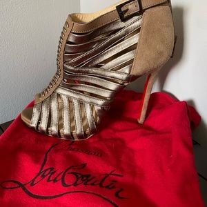 Christian Louboutin strappy heels